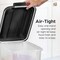 IRIS Airtight Pet Food Storage Containers with Attachable Casters